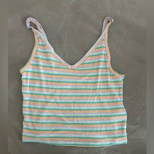 American Eagle Striped Tank